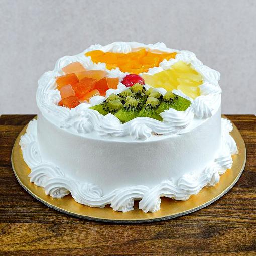 Vanilla Mix Fruit Cake