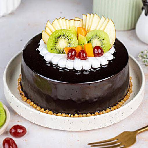 Chocolate  Truffle Mix Fruit Cake