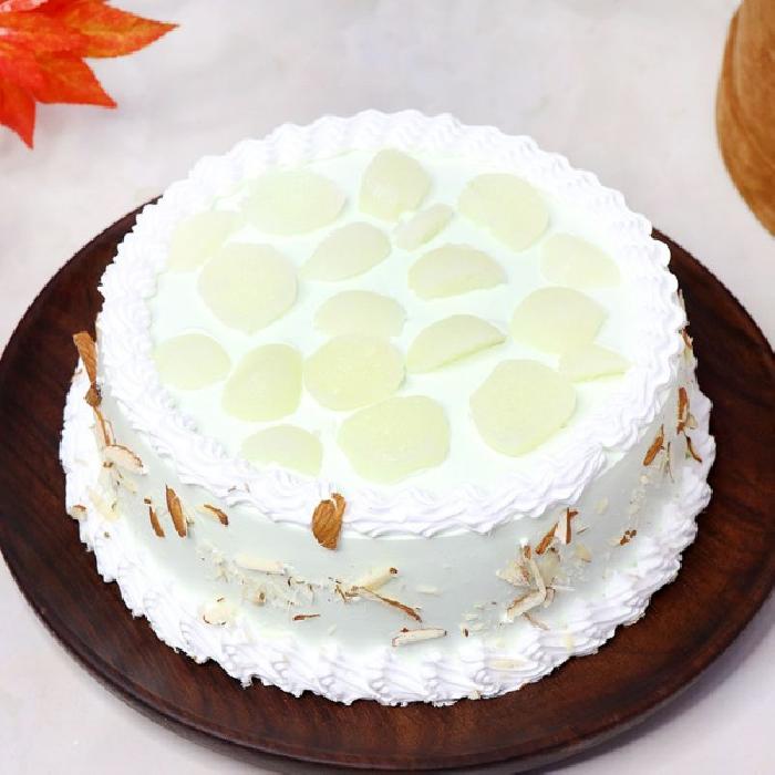 Pineapple Rasgulla Cake