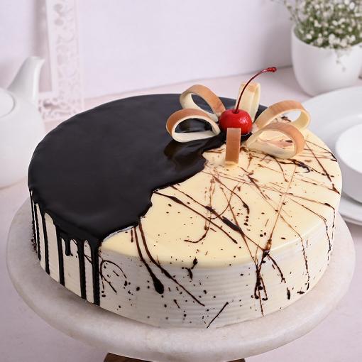 Choco Vanilla Chips cake